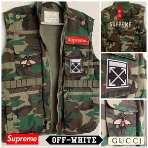 Official Ranger Vest : Supreme x Off White x Gucci